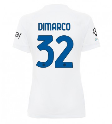 Inter Milan Federico Dimarco #32 Bortatröja Dam 2023-24 Kortärmad